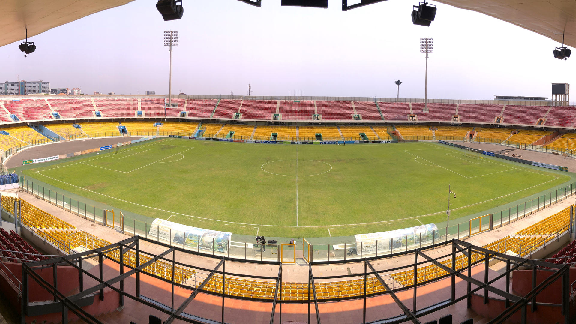 The Super Clash stadium atmosphere